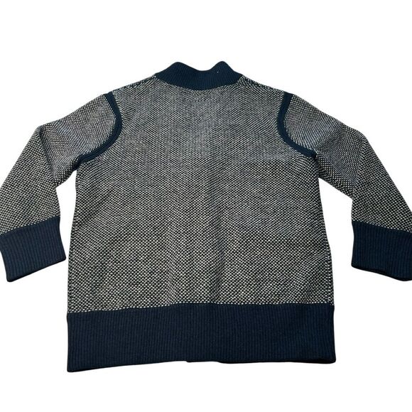 Rag & Bone Size‎ XS 100% Cashmere Fishermans Sweater Navy Blue Stripes Preppy - Picture 2 of 6